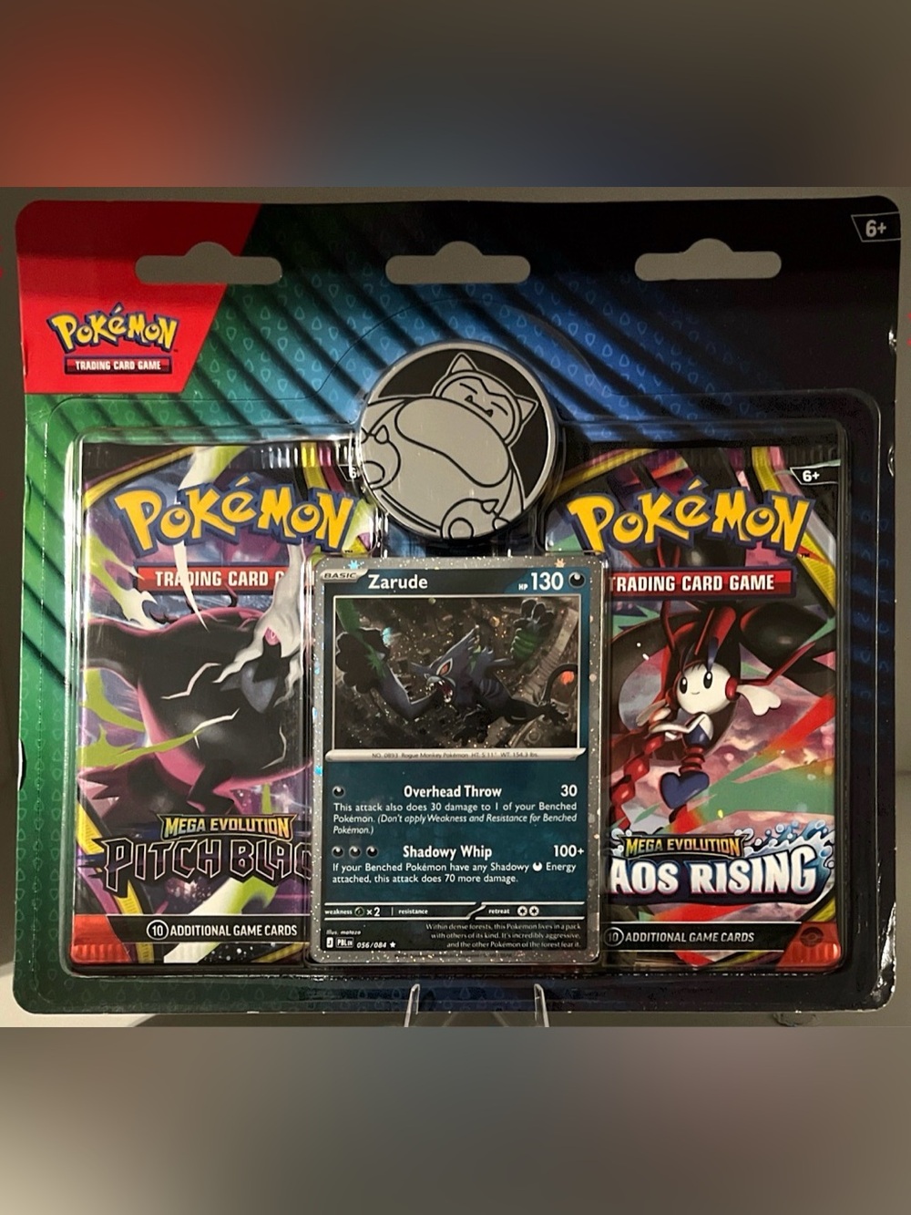 Pokémon TCG Zarude Promo 2 Pack Blister